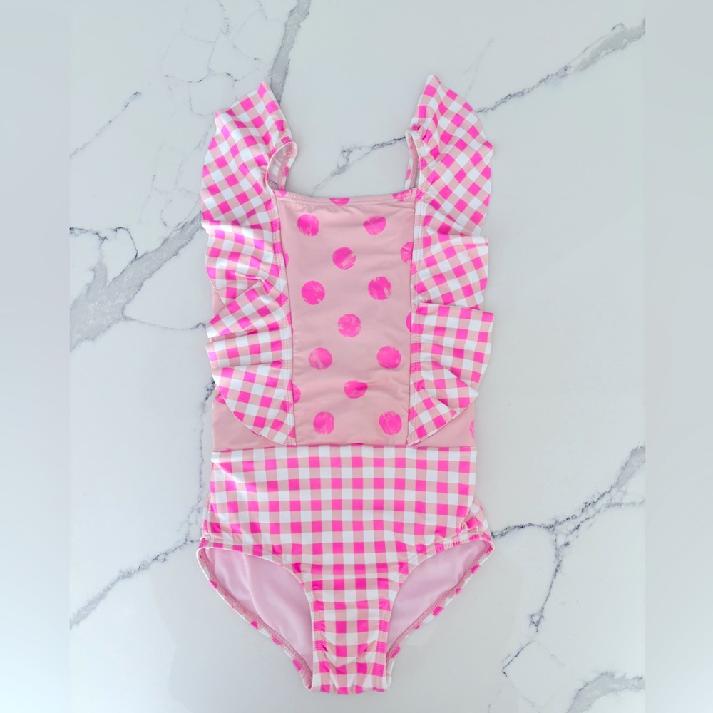 Beach Lingo Girls One Piece Swimsuit